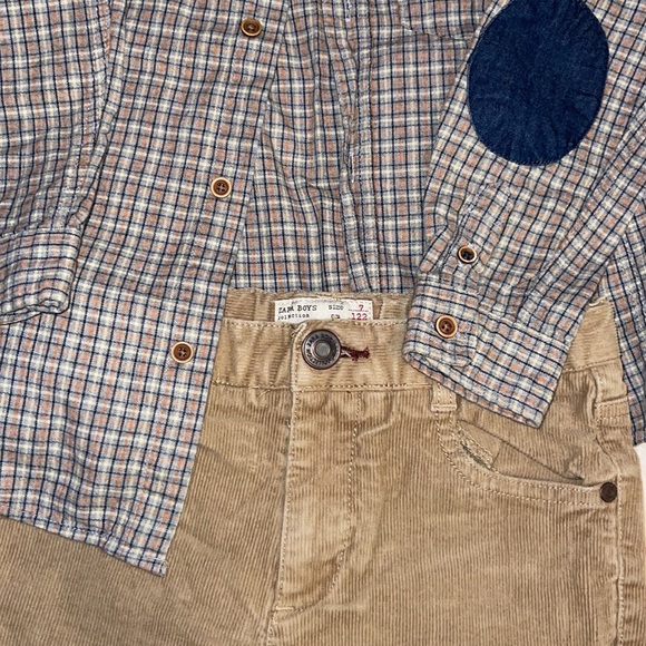 Zara Boys Plaid Shirt - Picture 4 of 4